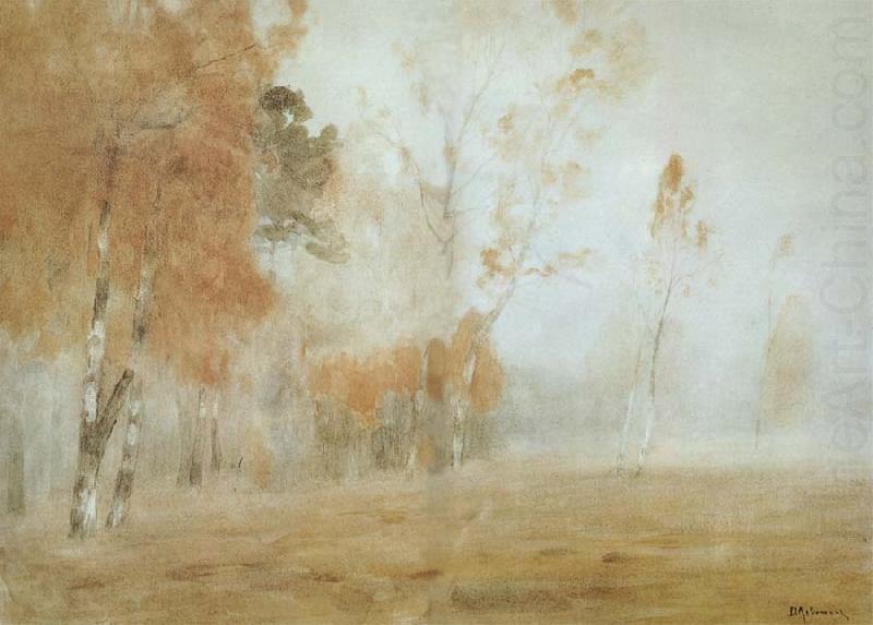 Isaac Levitan Mist,Autumn china oil painting image